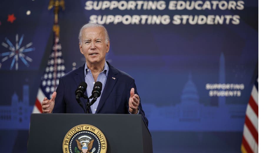 President Joe Biden speaking