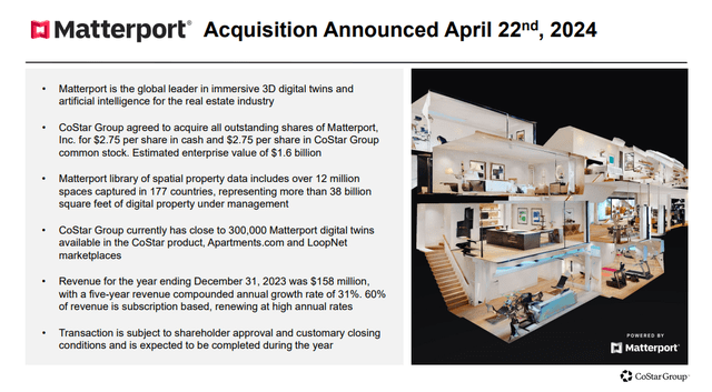 matterport acquisition