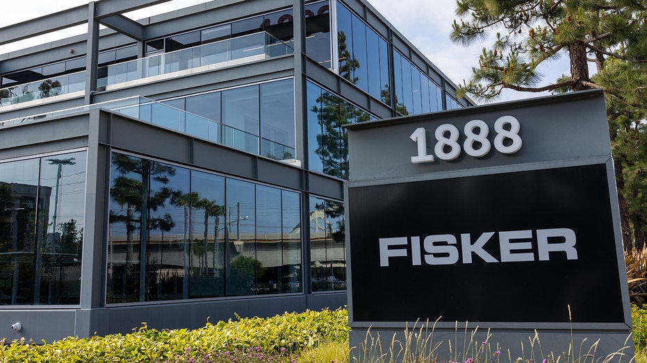 The headquarters of EV-maker Fisker