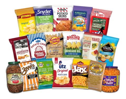 A Snapshot Of UTZ's Various Brands